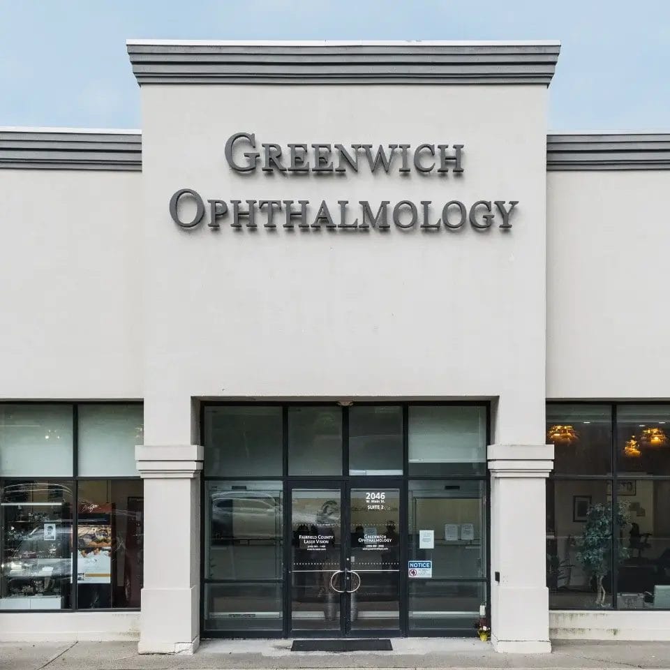 Greenwich Ophthalmology Associates office building in Stamford, CT